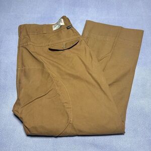 Vintage‎ 1970s Red Head Bone Dry Double Knee Tan Khaki Hunting Pants Sz 39x26.5
